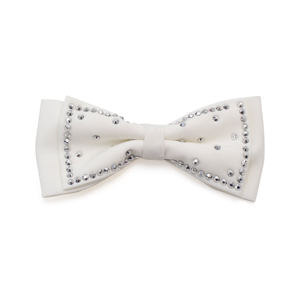 Classy Knots WHITE/SILVER