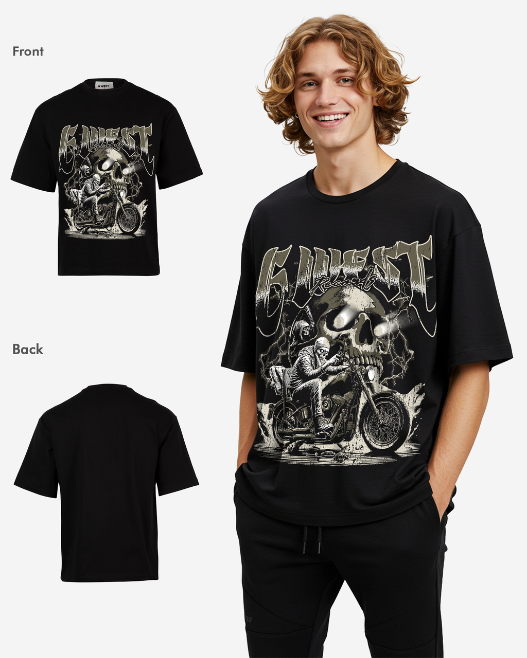 G West Soul Rider Oversized Tee G West