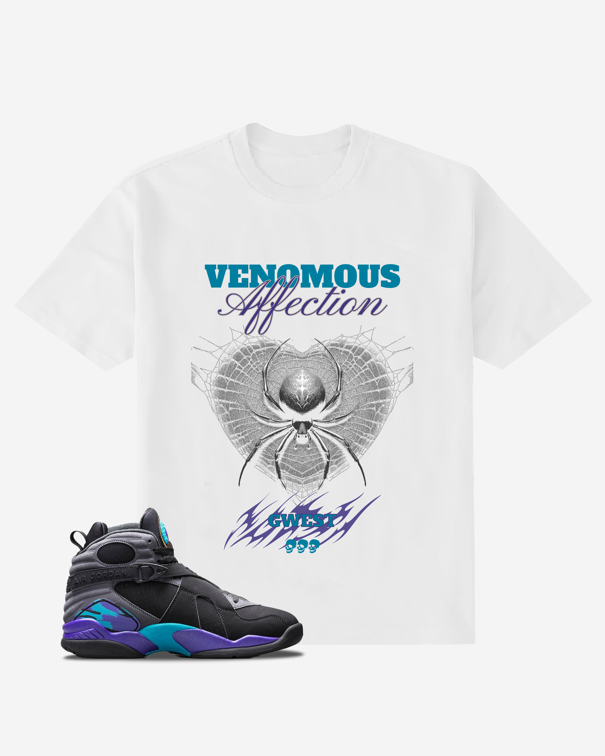 G West Venomous Oversized T-Shirt Mens G West