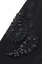 Eminence Paisley Denim Pant – Century Penthouse BLACK