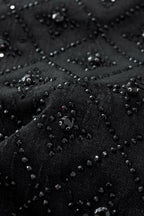 Radiant Embellished Denim Pant – Century Penthouse BLACK