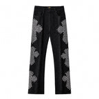 Sanctum Cross Denim Pant – Century Penthouse BLACK/SILVER