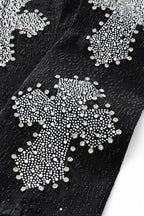 Sanctum Cross Denim Pant – Century Penthouse BLACK/SILVER