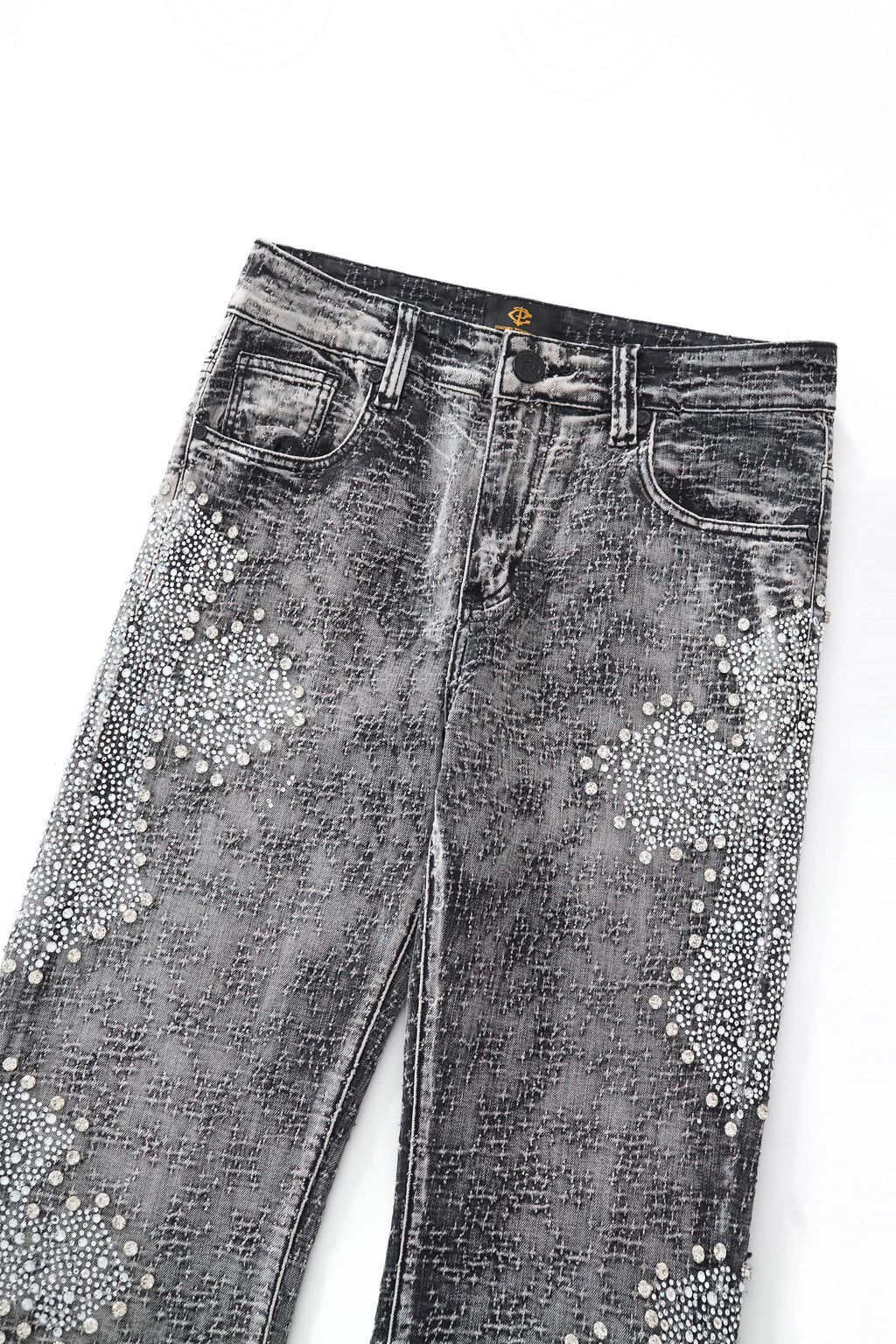 Sanctum Cross Denim Pant – Century Penthouse GREY
