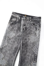 Sanctum Cross Denim Pant – Century Penthouse GREY