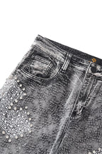 Sanctum Cross Denim Pant – Century Penthouse GREY