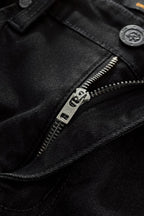 Celestial Stud Denim Pant – Century Penthouse BLACK