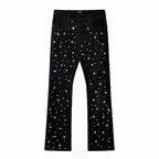 Prism Gem Denim Pant – Century Penthouse BLACK