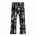 Flocked Eclipse Denim Pant – Century Penthouse BLACK