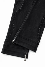 Midnight Matrix Studded Sweatsuit BLACK