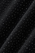 Midnight Matrix Studded Sweatsuit BLACK