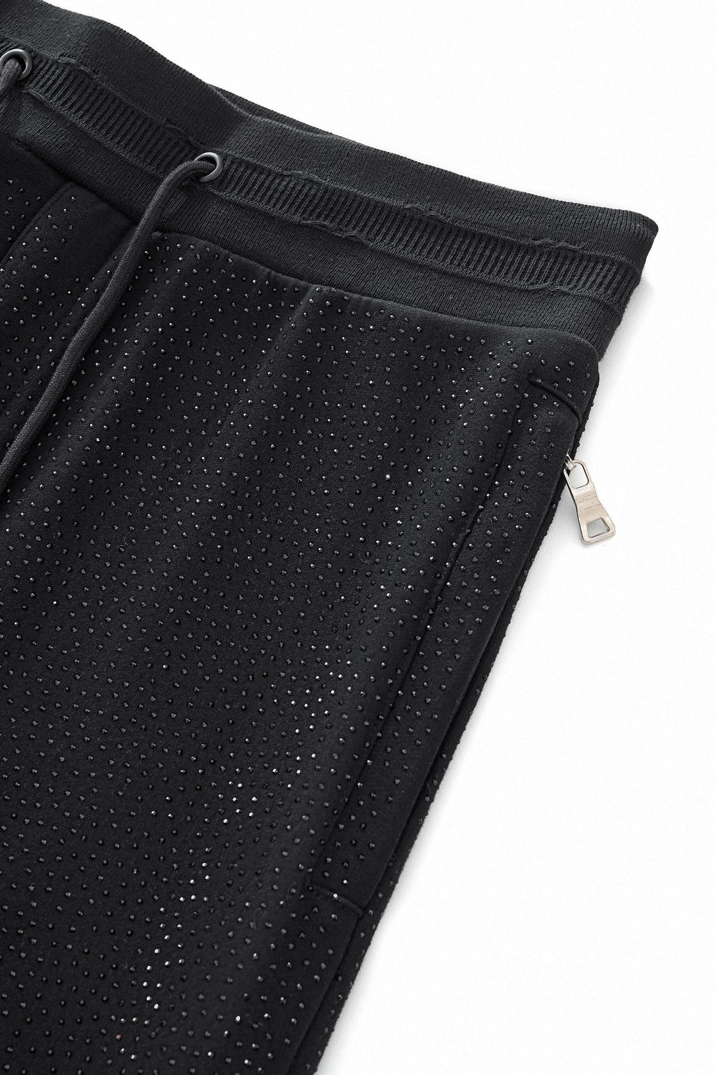 Midnight Matrix Studded Sweatsuit BLACK