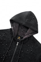Midnight Roar Sweatsuit - CENTURY PENTHOUSE - BLACK
