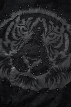 Midnight Roar Sweatsuit - CENTURY PENTHOUSE - BLACK