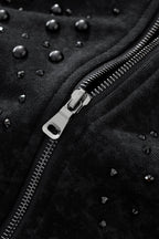 Midnight Roar Sweatsuit - CENTURY PENTHOUSE - BLACK