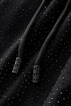 Radiant Grid Stone Short set – Century Penthouse BLACK/BLACK