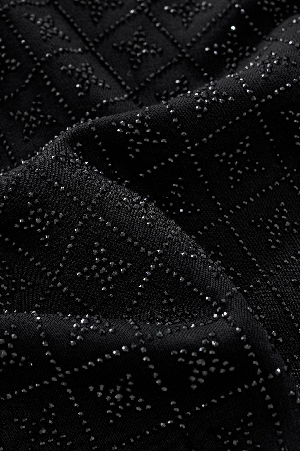 Radiant Grid Stone Short set – Century Penthouse BLACK/BLACK