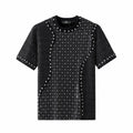 Radiant Grid Stone Short set – Century Penthouse BLACK/SILVER