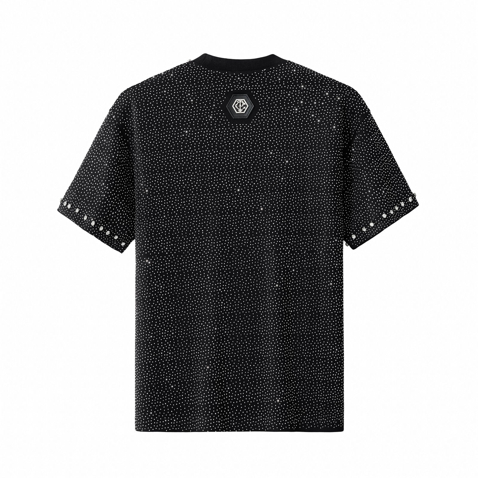 Radiant Grid Stone Short set – Century Penthouse BLACK/SILVER