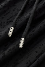 Sanctum Cross Short Set – Century Penthouse BLACK/SILVER