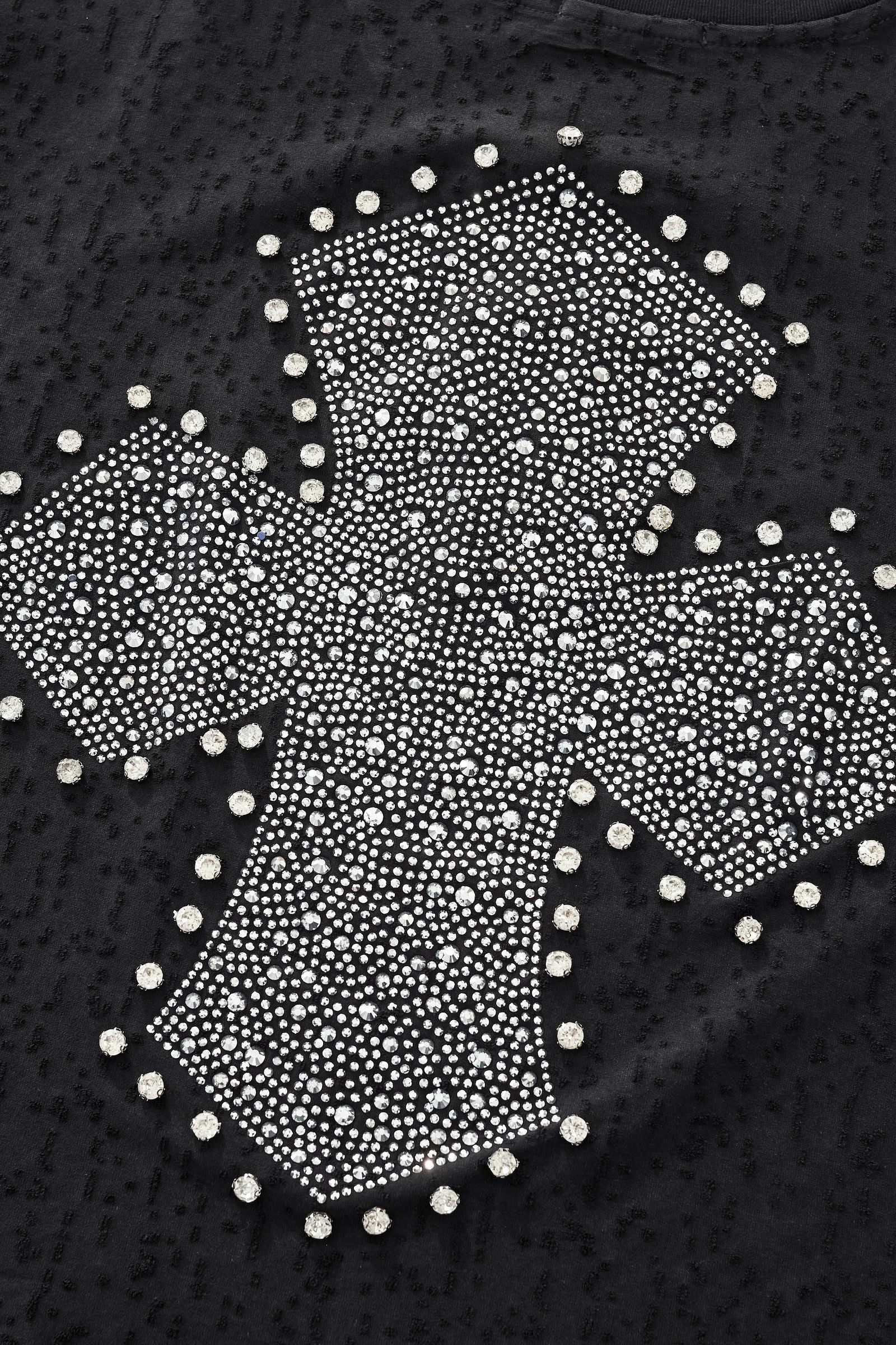 Sanctum Cross Short Set – Century Penthouse BLACK/SILVER