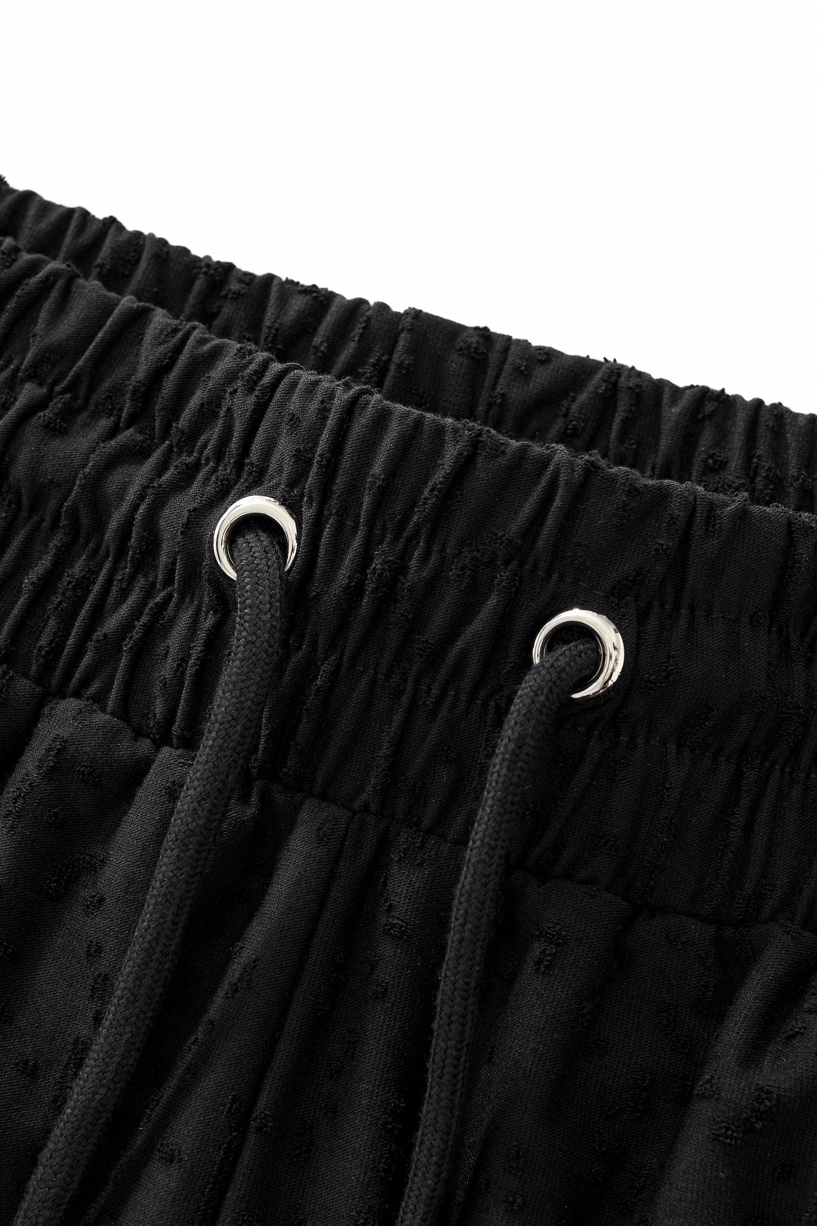Sanctum Cross Short Set – Century Penthouse BLACK/SILVER