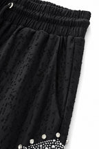 Sanctum Cross Short Set – Century Penthouse BLACK/SILVER