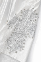 Sanctum Cross Short Set – Century Penthouse WHITE/SILVER