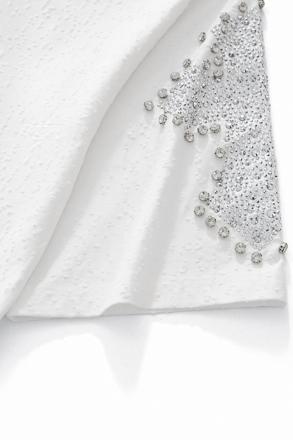 Sanctum Cross Short Set – Century Penthouse WHITE/SILVER
