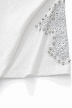 Sanctum Cross Short Set – Century Penthouse WHITE/SILVER
