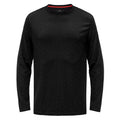 PERFECT TIMING LS T-SHIRT - CENTURY PENTHOUSE BLACK