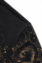 Imperial Leopard Crystal SS Shirt BLACK