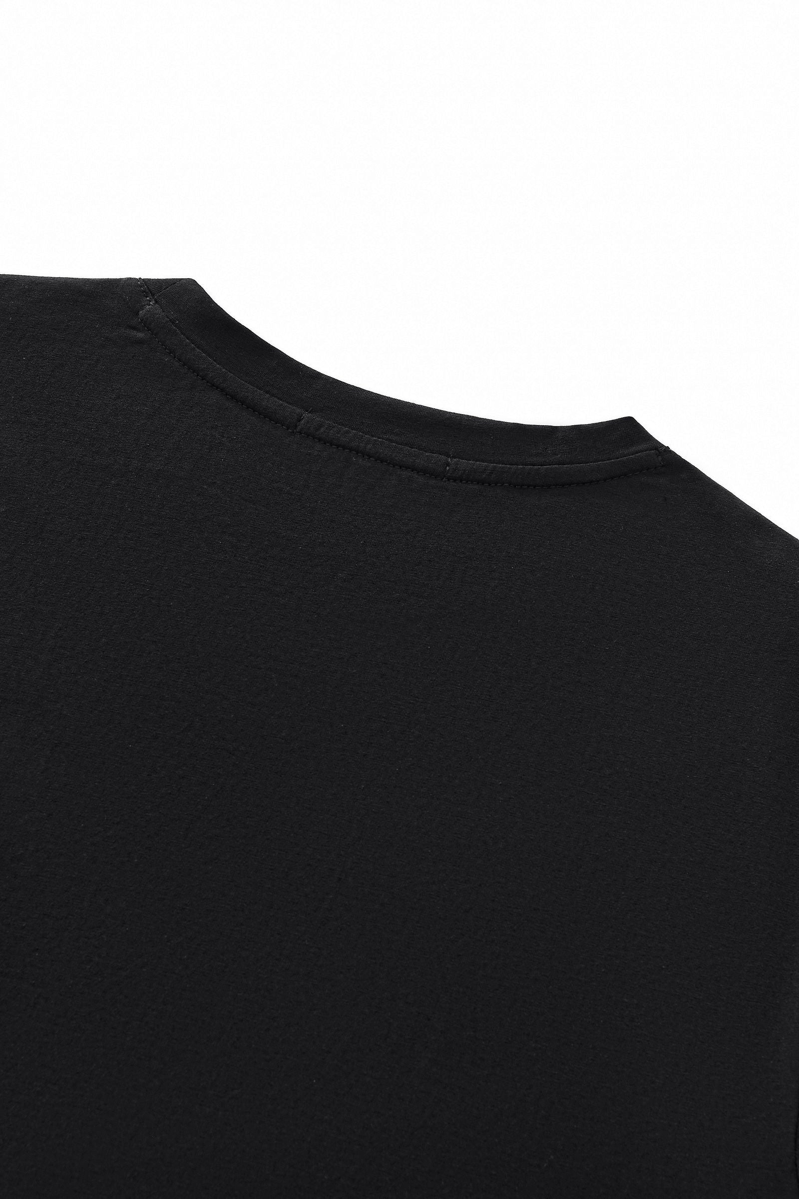 Imperial Leopard Crystal SS Shirt BLACK