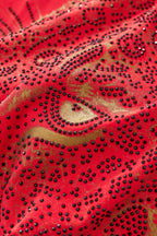 Imperial Leopard Crystal SS Shirt RED