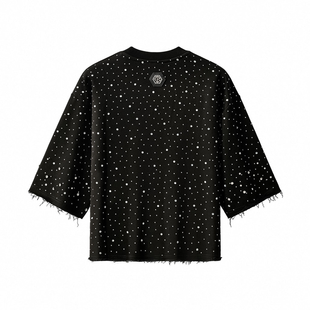 Stellar Scatter Sweatshirt – Century Penthouse BLACK/SILVER