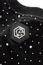 Stellar Scatter Sweatshirt – Century Penthouse BLACK/SILVER