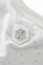 Stellar Scatter Sweatshirt – Century Penthouse WHITE/SILVER