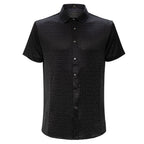 Grecian Grace Shirt - Century Penthouse Black