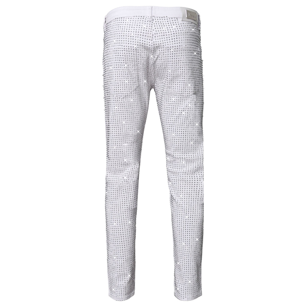 Pure Style Pants WHITE/SILVER
