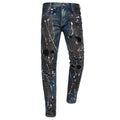 STREET EDGE Denim Pants DENIM/RED