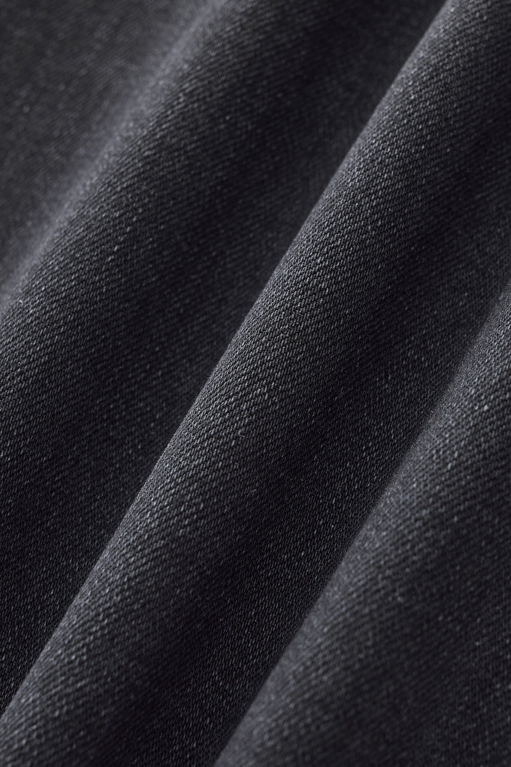Faded Edge Straight-Leg Denim BLACK
