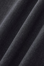 Faded Edge Straight-Leg Denim BLACK