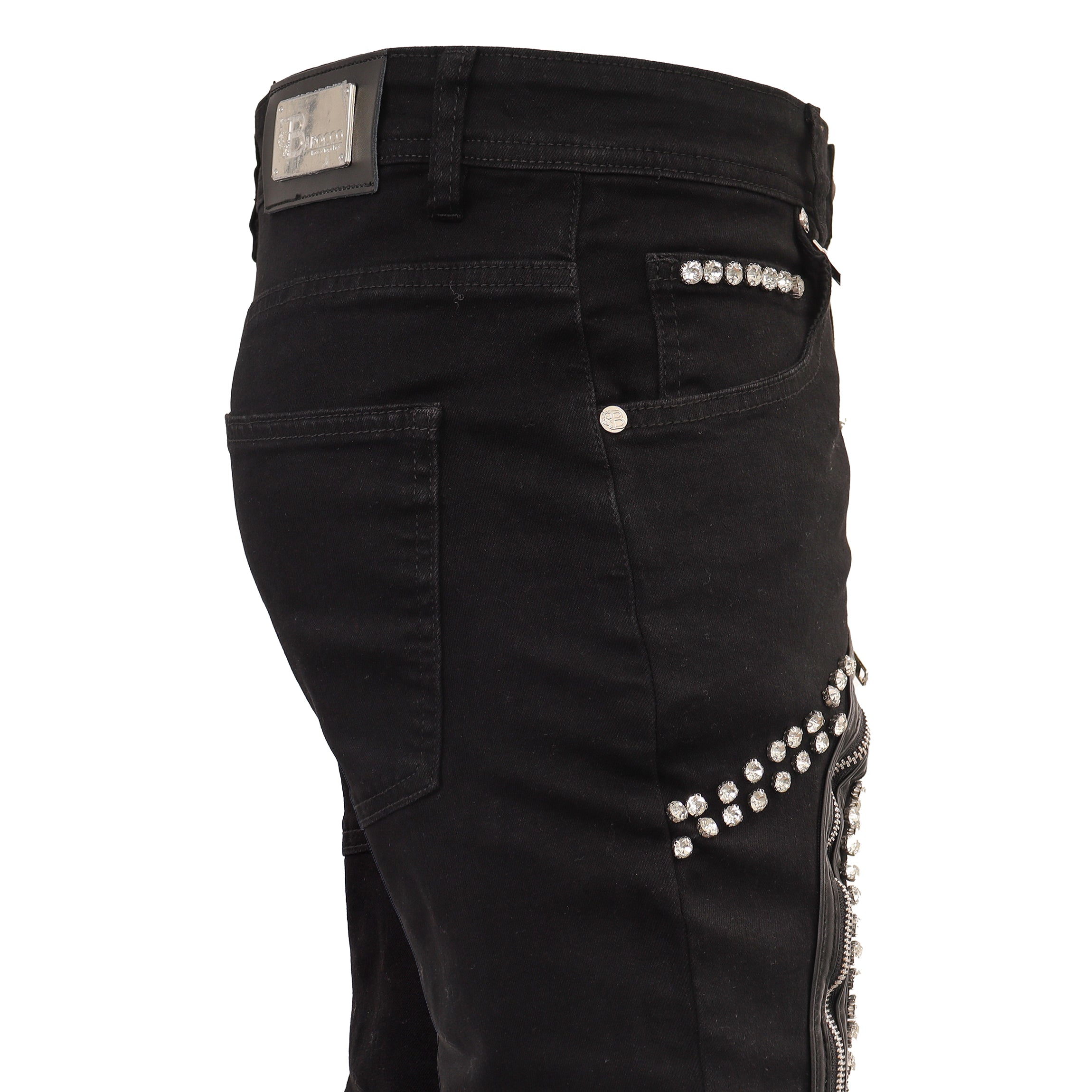 Echo’s of You Denim Pants BLACK