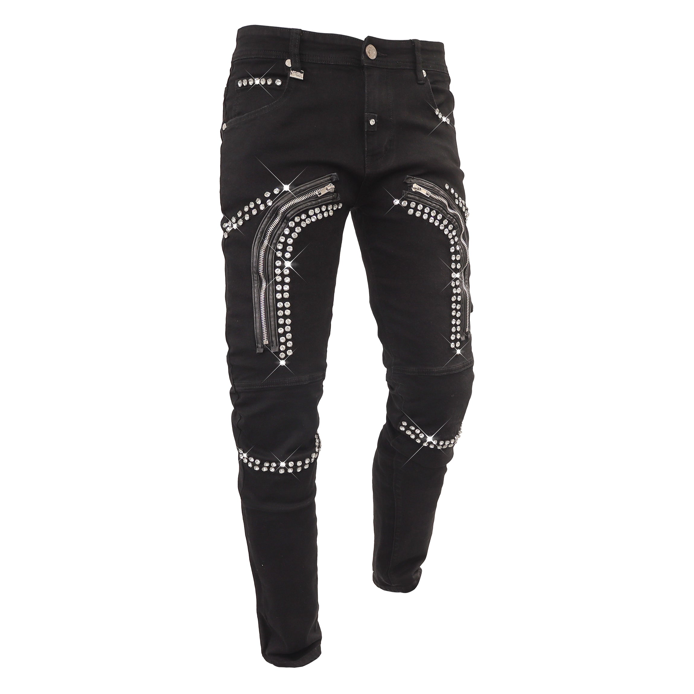 Echo’s of You Denim Pants BLACK