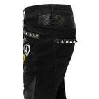 CITY SHINE Pants BLACK