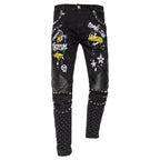CITY SHINE Pants BLACK