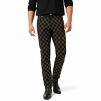 Dazzle Check Denim Pant BLACK/GOLD