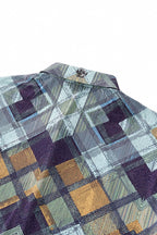 Diamond Plaid Stretch Shirt – El Baron KHAKI