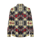 Diamond Plaid Stretch Shirt – El Baron RED