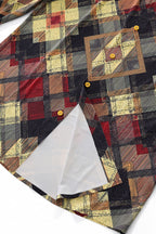 Diamond Plaid Stretch Shirt – El Baron RED